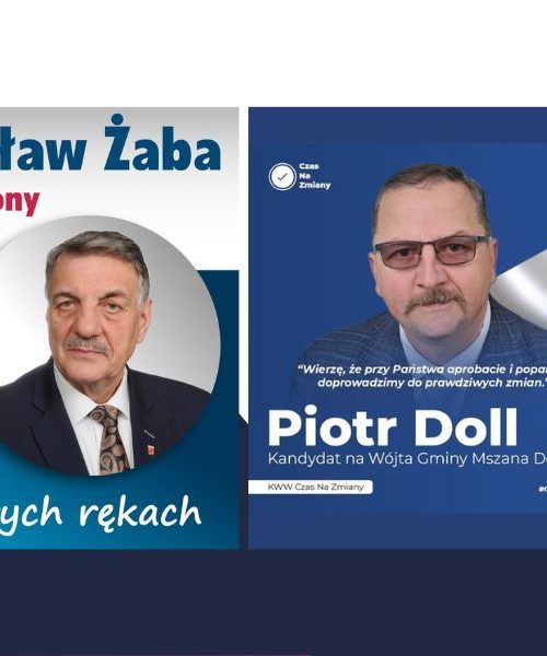 Dwóch kandydatów oficjalnie ogłosiło start w wyborach na urząd Wójta Gminy Mszana Dolna.